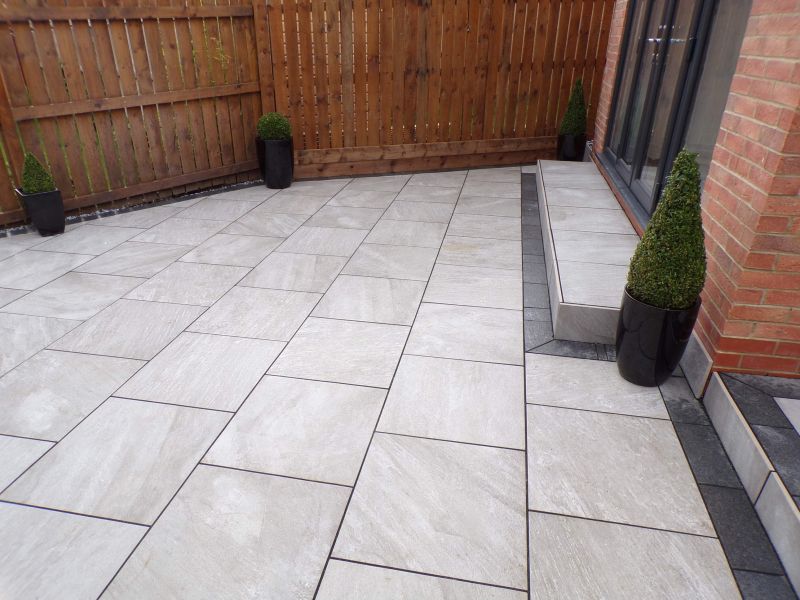 Porcelain Pavers Installation