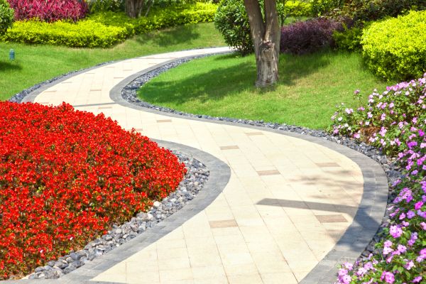 Garden Walkway Installation in Chandler