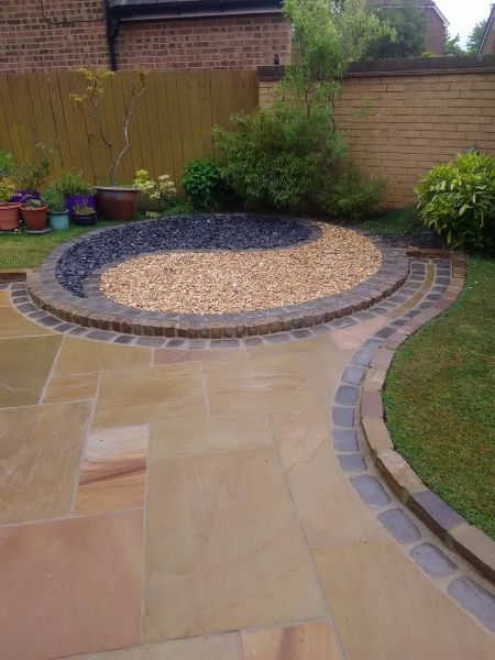 Sandstone Patio Installation in Chandler